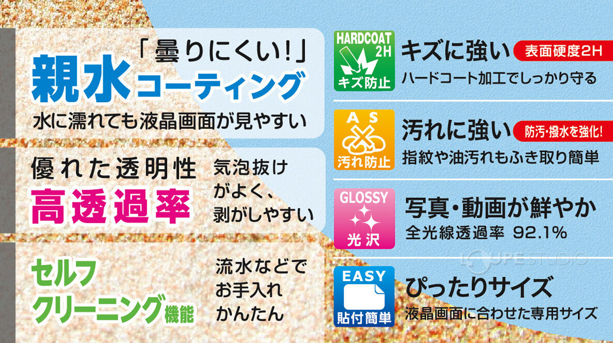 親水コーティング 