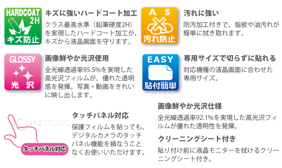 防水カメラ用 液晶プロテクター GoPro HERO10 / HERO9 用 液晶保護 液晶用保護フィルム キズ防止 カメラアクセサリー カメラ用品  7FJhcj8igN, カメラ - terapiatelakka.fi