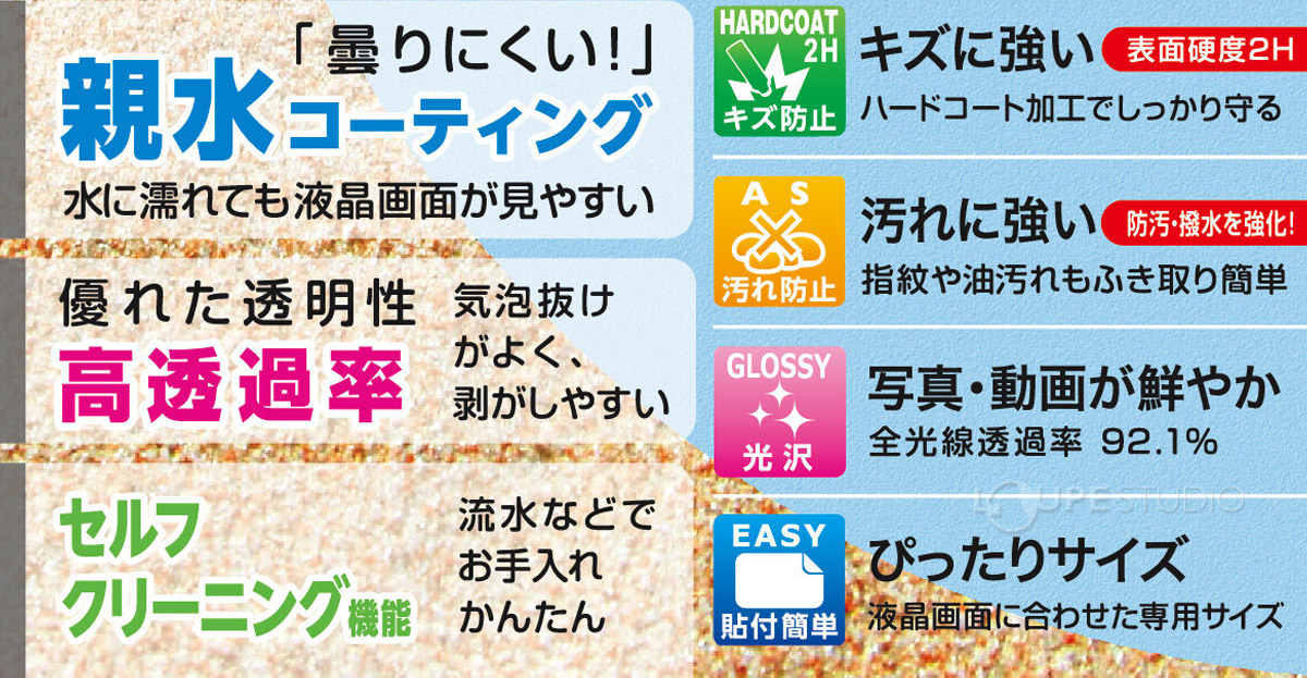 親水コーティング 