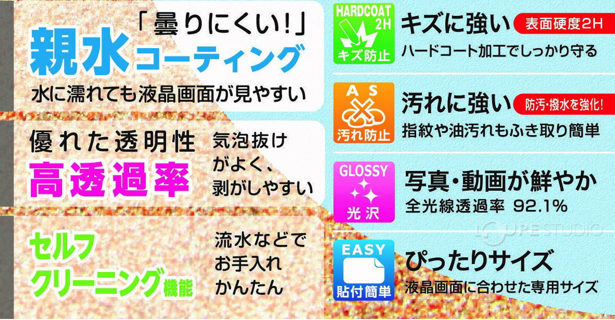 親水コーティング 