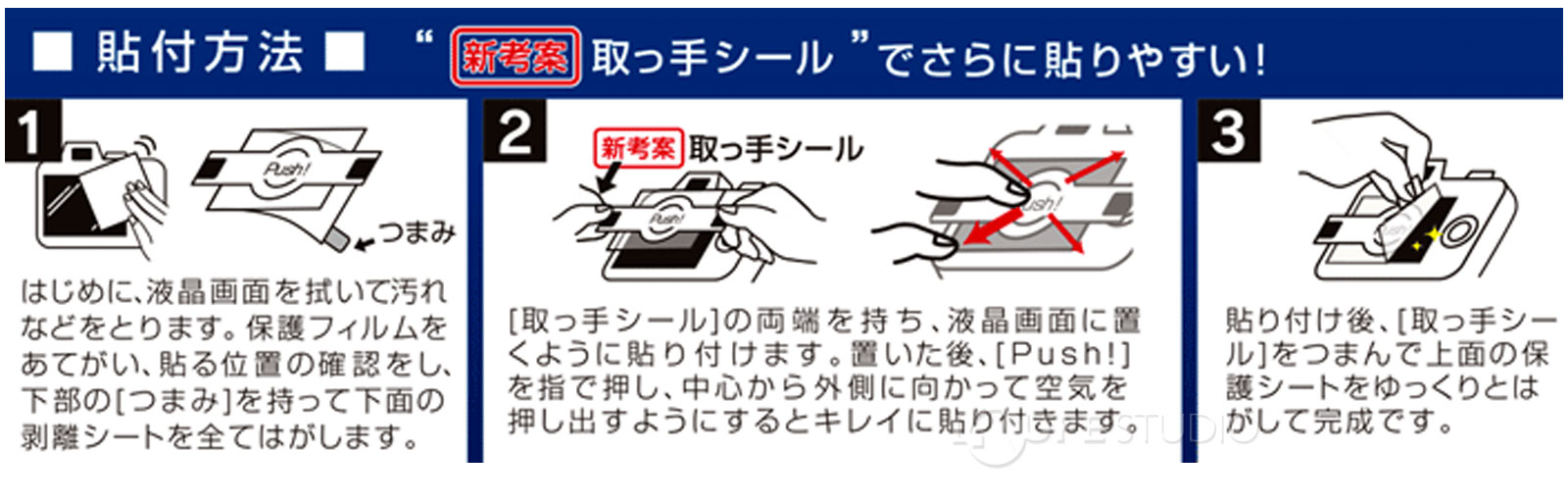 貼付方法 