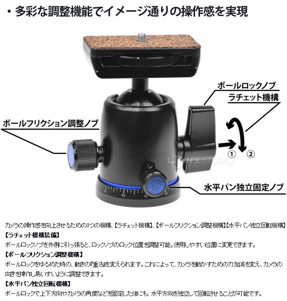多彩な調整機能でイメージ通りの操作感を実現 
