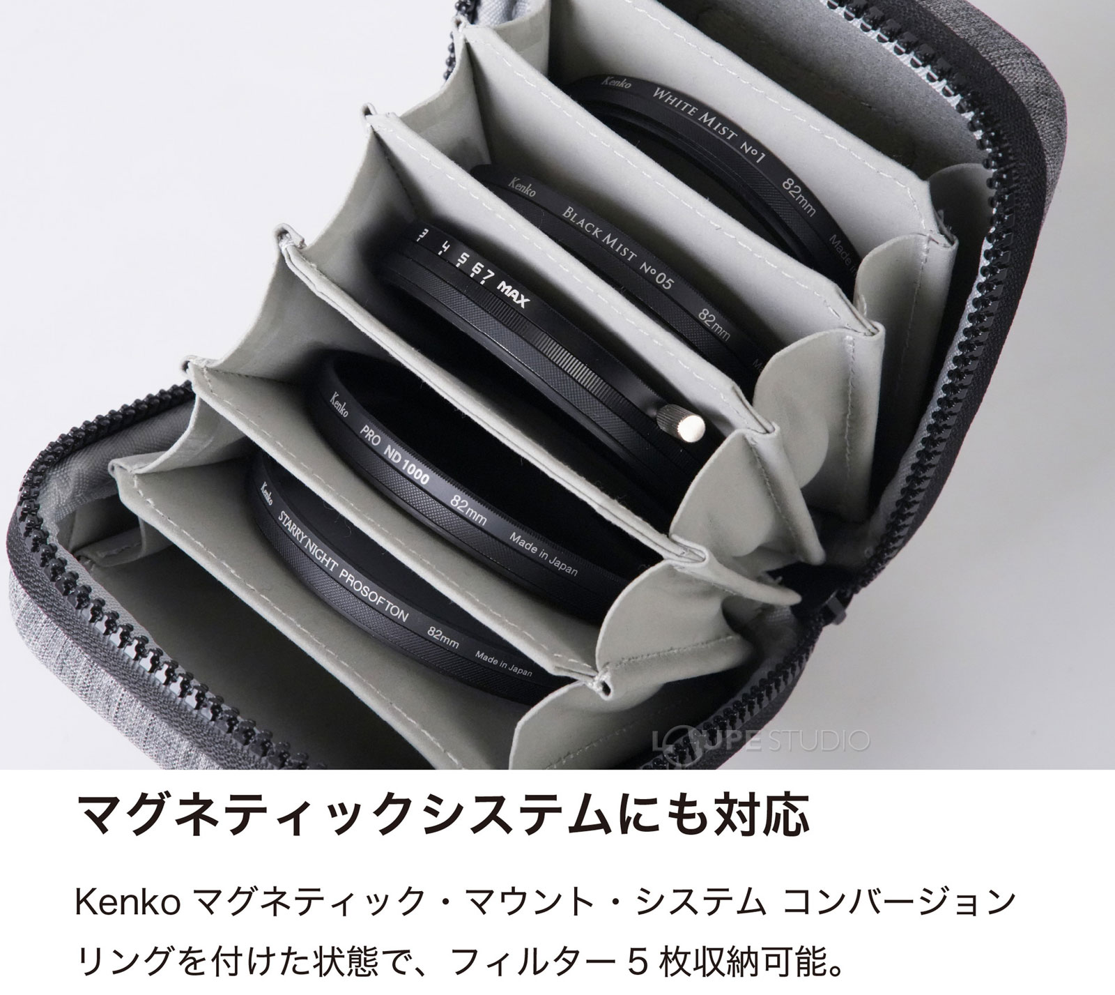 マグネティックシステムにも対応 