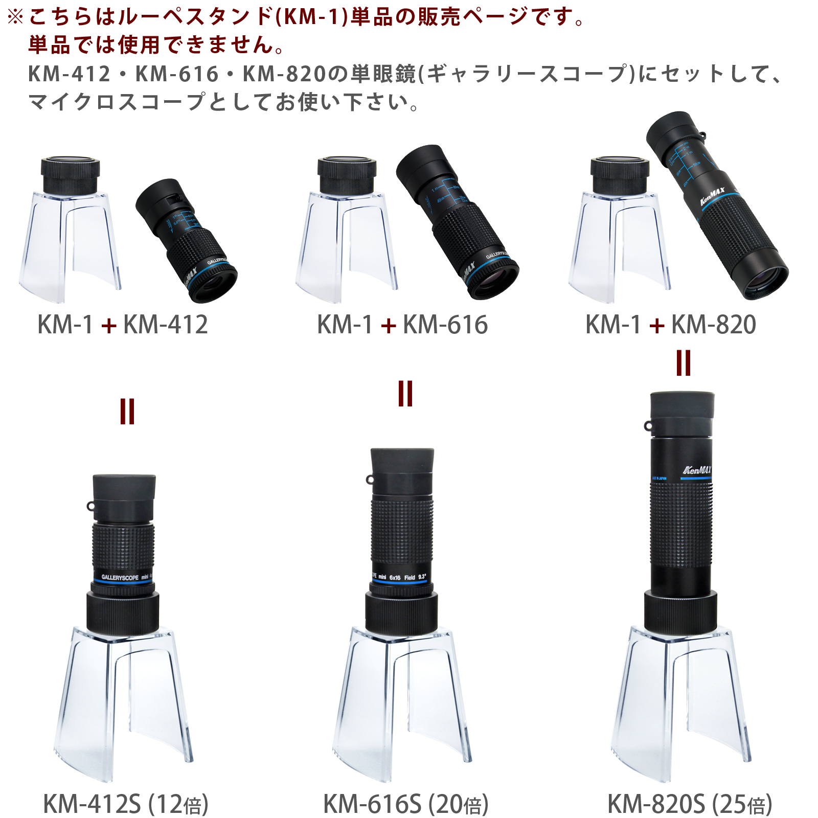 KM-1単品ページです。 