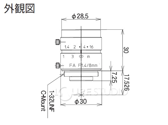 興和 2／3インチ用固定焦点レンズ JCシリーズ LM6JC KOWA マシン
