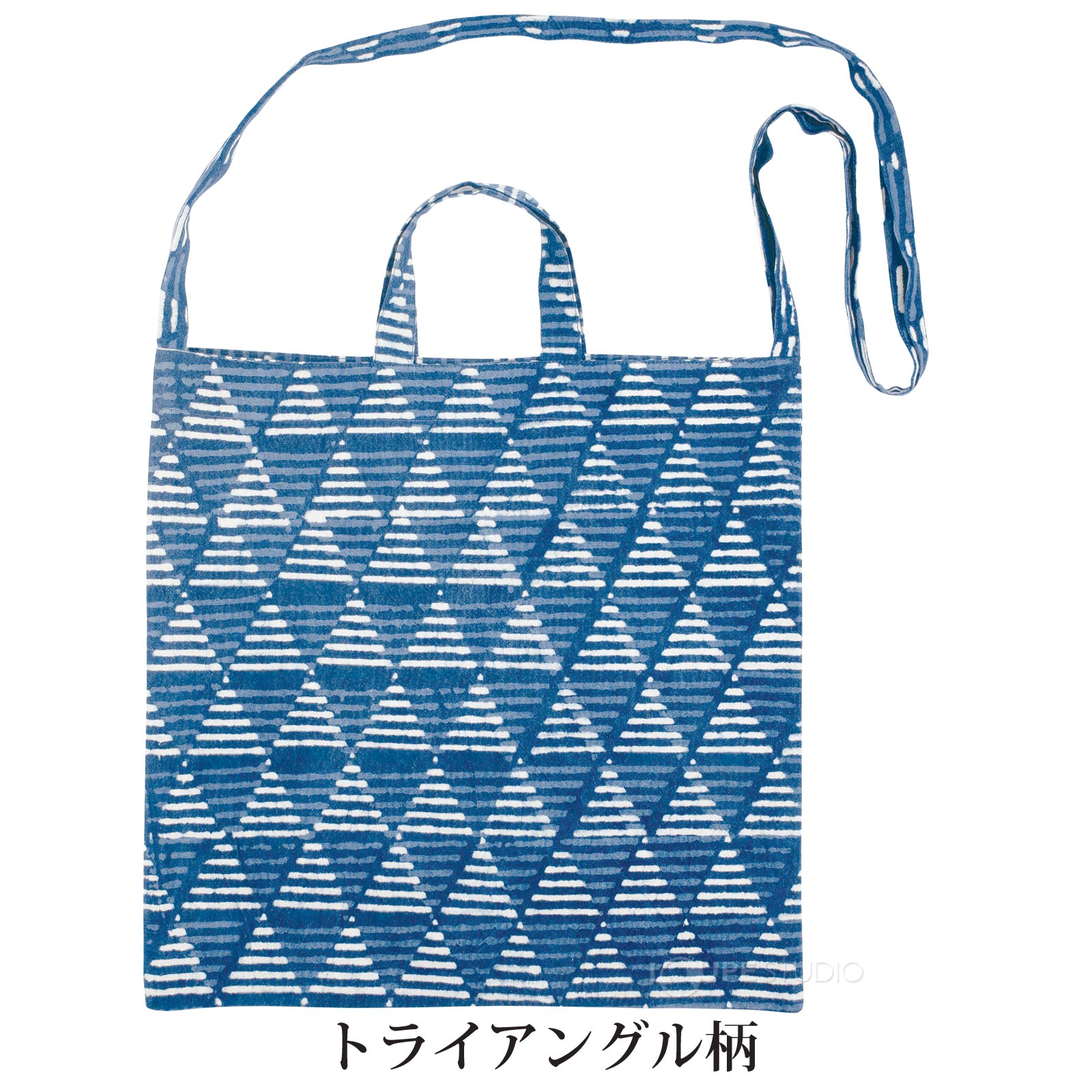 トライアングル柄 