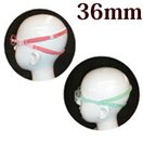 幼児用メガネフレーム ビーバ 36mm ゴーグルタイプ 赤ちゃん ベビー 弱視 治療用 眼鏡 めがね バンド 固定式 安全 BiBa