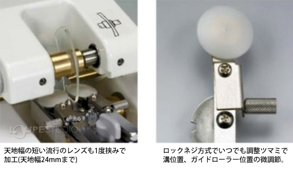 自動溝掘機 フレーム レンズ メガネ 眼鏡 めがね 自動溝堀機EX型 加工 溝掘加工 軽量 スリム : nis-0658 : ルーペスタジオ - 通販  - Yahoo!ショッピング