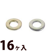 ワッシャー メガネ 眼鏡 めがね 金属ワッシャ 2.5×0.3×1.45 16個入