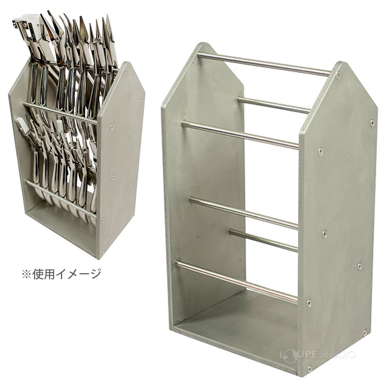 二段式工具台