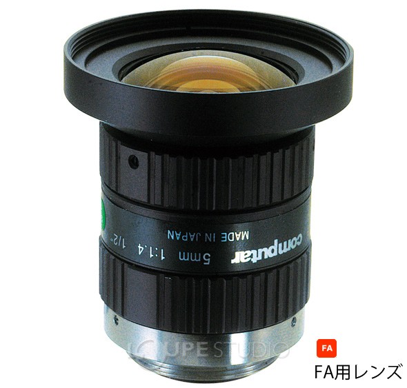 5mm F1.4 1/2型サイズカメラ用 