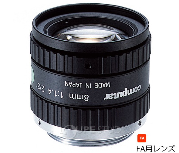 8mm F1.4 2/3型サイズカメラ用 