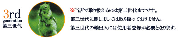 第3世代について 