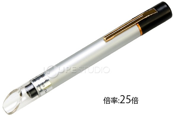 ペン型 マイクロスコープ ポケット 小型顕微鏡 25倍 東海産業 PEAK 