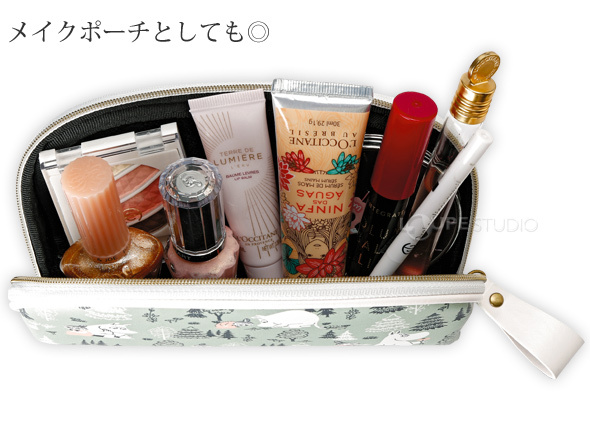 メイクポーチとしても◎ 