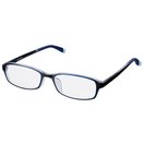 老眼鏡 シンプルビジョン スリム RG-001 ダークブルー シニアグラス リーディンググラス レディース メンズ おしゃれ コンパクト ブルーライトカット PCメガネ