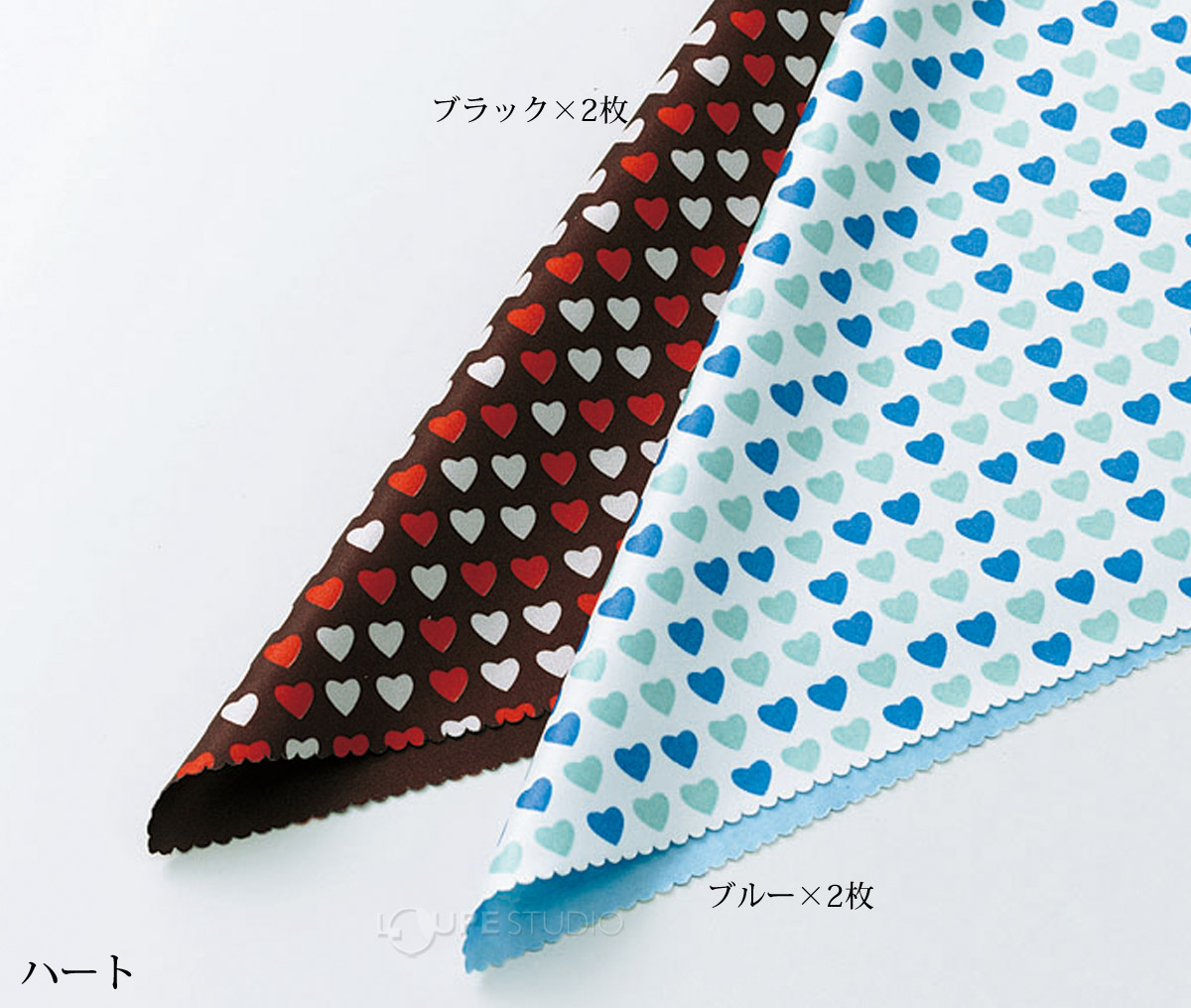 ハート ブラック&ハート ブルー 