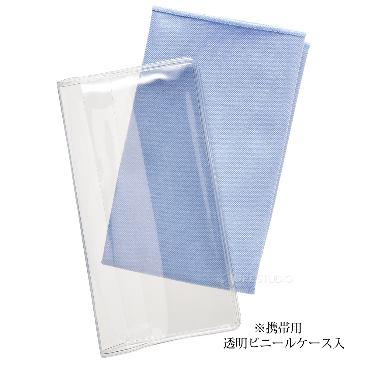 携帯用透明ビニールケース入 