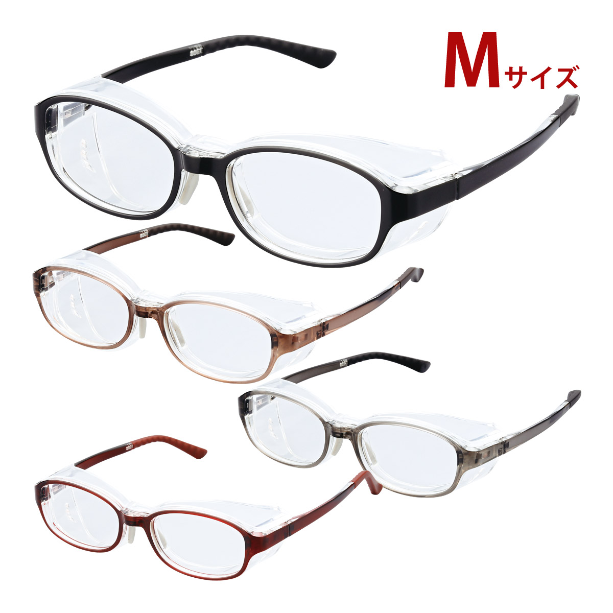 花粉 メガネ おしゃれ 花粉グラス クリアヴェールマルチ CVM-02MK 花粉対策 UVカット 紫外線 ウィルス対策 黄砂 pm2.5 目 保護 くもり止め
