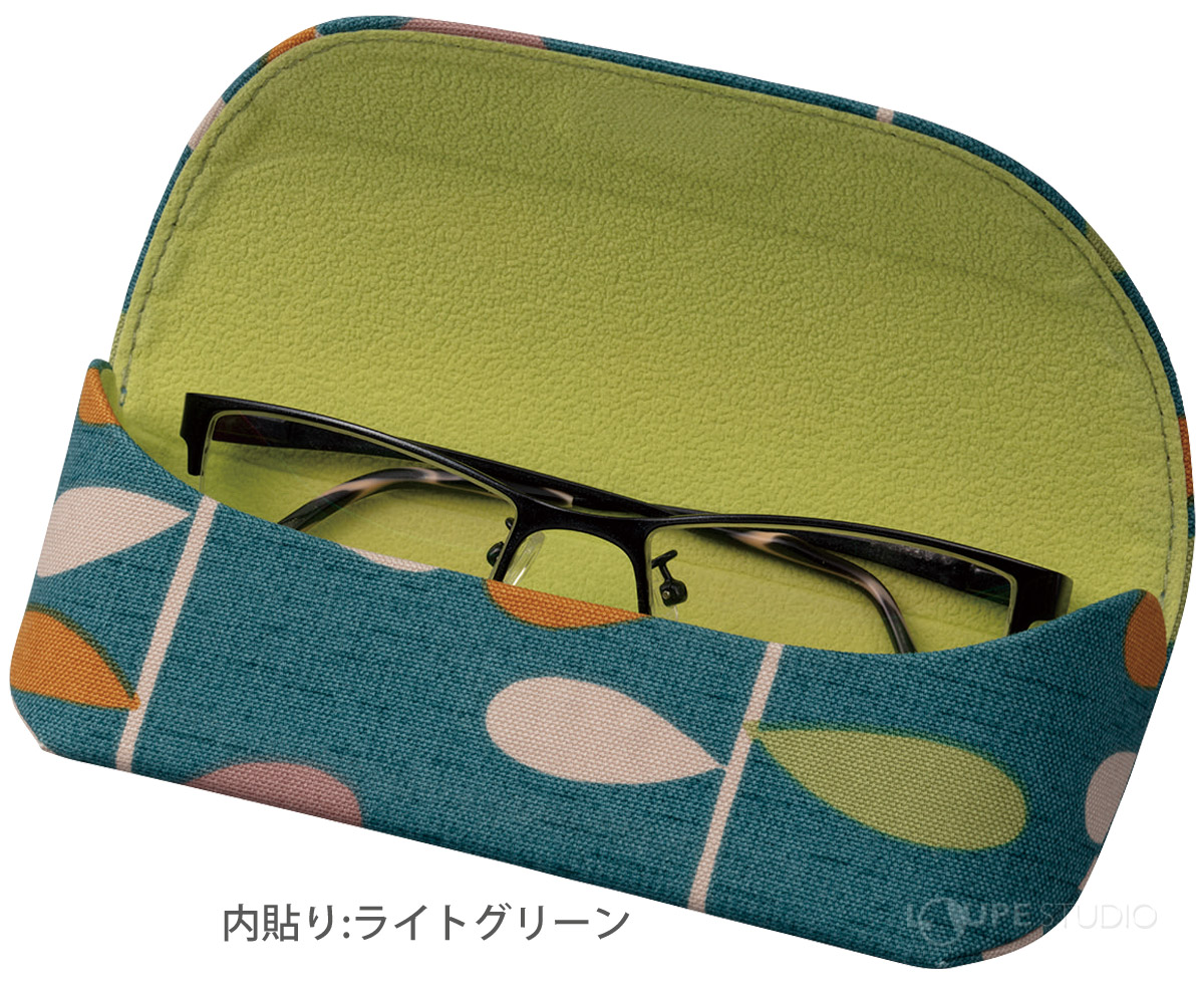 内貼り:ライトグリーン 