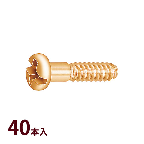 部品 ねじ メガネ 眼鏡 修理 交換 メンテナンス 眼鏡店 P-401 Gネジ 40本入 日本製