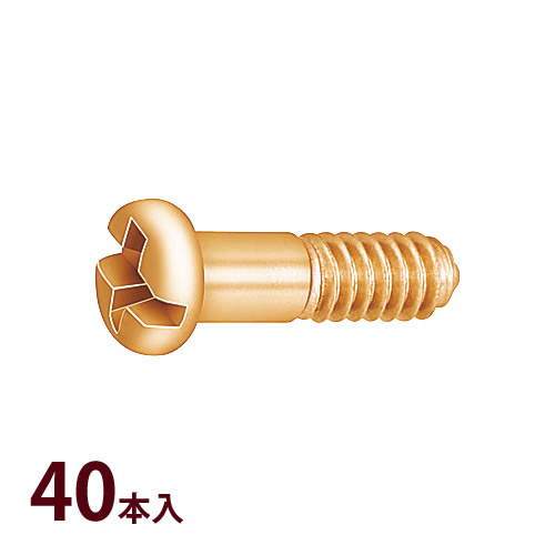 部品 ねじ メガネ 眼鏡 修理 交換 メンテナンス 眼鏡店 P-402 Gネジ 40本入 日本製