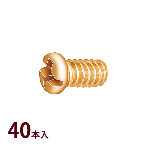 部品 ねじ メガネ 眼鏡 修理 交換 メンテナンス 眼鏡店 P-403 Gネジ 40本入 日本製