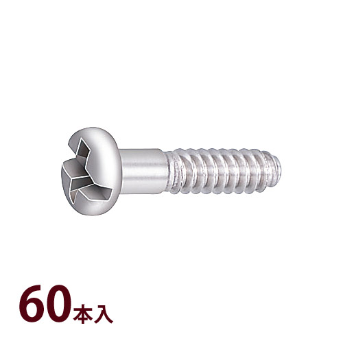 部品 ねじ メガネ 眼鏡 修理 交換 メンテナンス 眼鏡店 P-061 +-ネジ 60本入 日本製