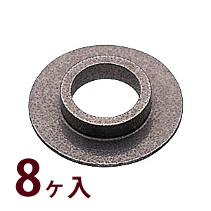 部品 メガネ 眼鏡 修理 交換 メンテナンス 眼鏡店 P-128 段付丁番用座金 テフロン加工 8個入