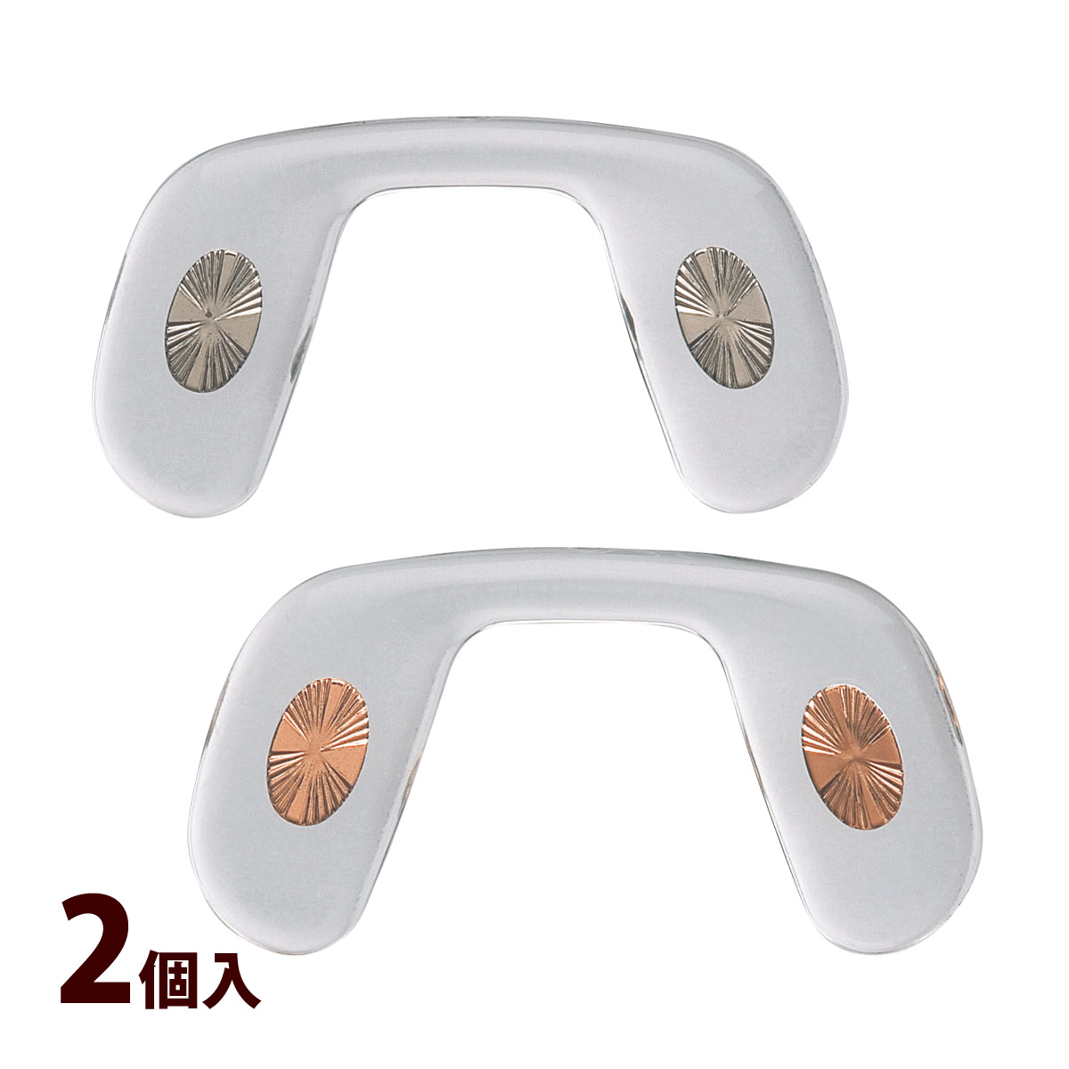 鼻パッド 鼻当て ノーズパッド メガネ パッド 交換 修理 パーツ 部品 ツインパッド 日本製