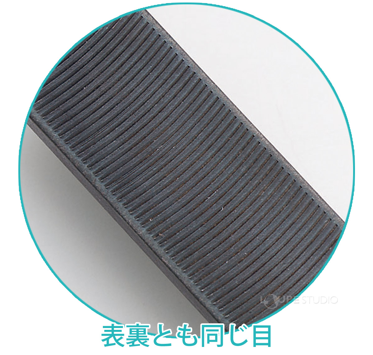 ヤスリ目の写真 