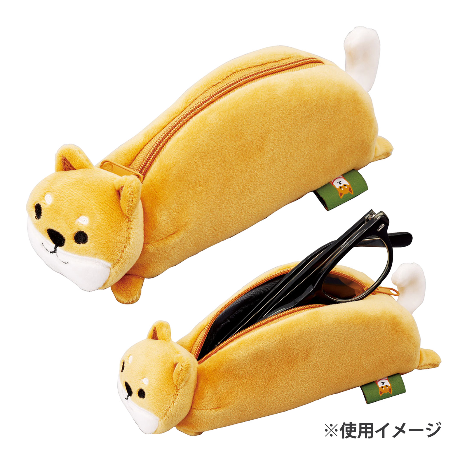 フレンズヒル ぬいぐるみ メガネケース 眼鏡ケース ペンケース 小物入れ おしゃれ 大人 子供 キッズ かわいい 柴犬 いぬ モチモチしばたさん プレゼント 生活雑貨 