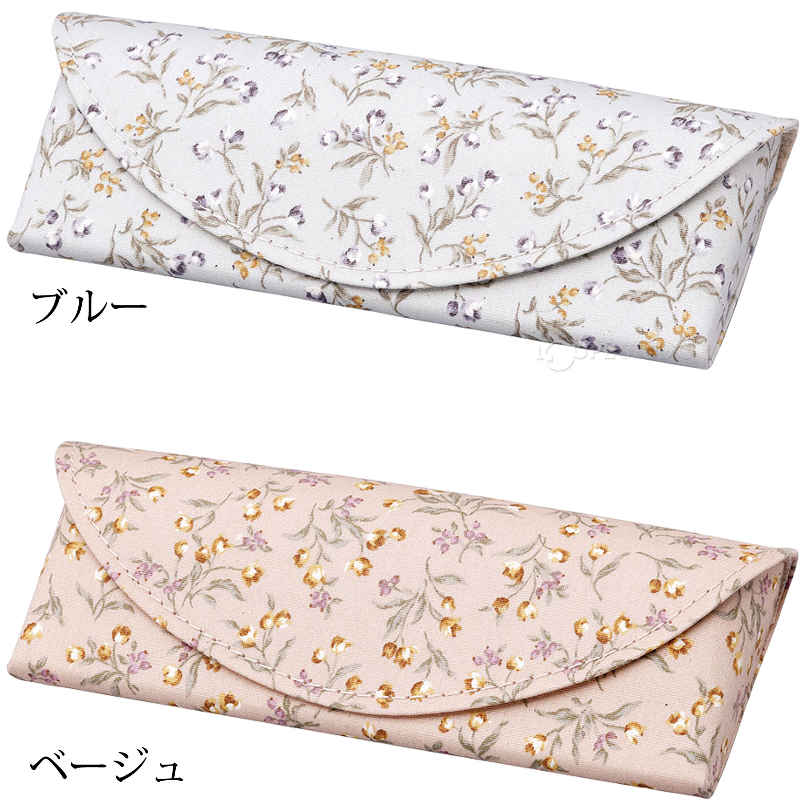 ブルー&ベージュ 