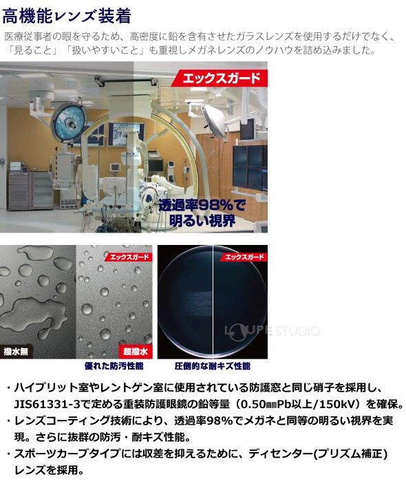 高機能レンズ装着 