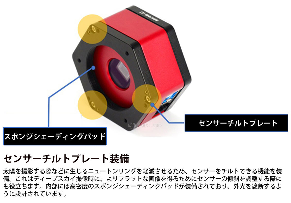 センサーチルトプレート装備 