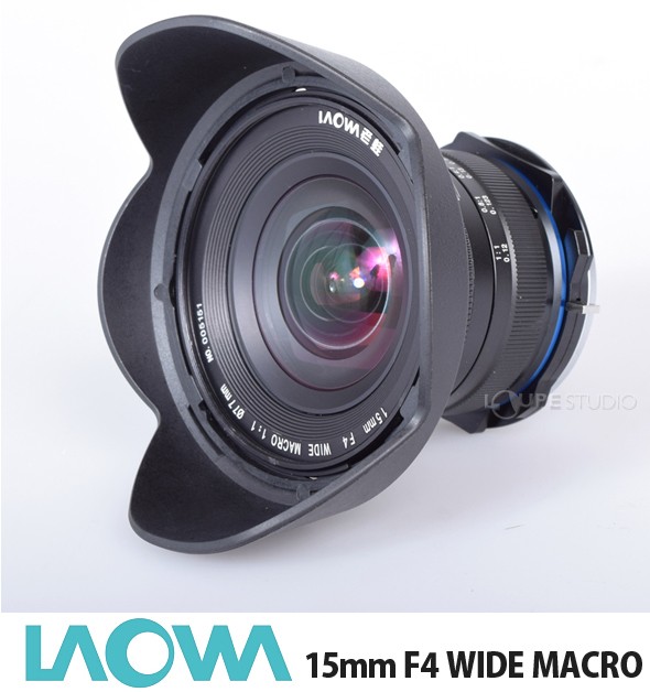 一眼レフ 交換レンズ マクロレンズ 15mm F4 1xワイド マクロ/SFT LAOWA