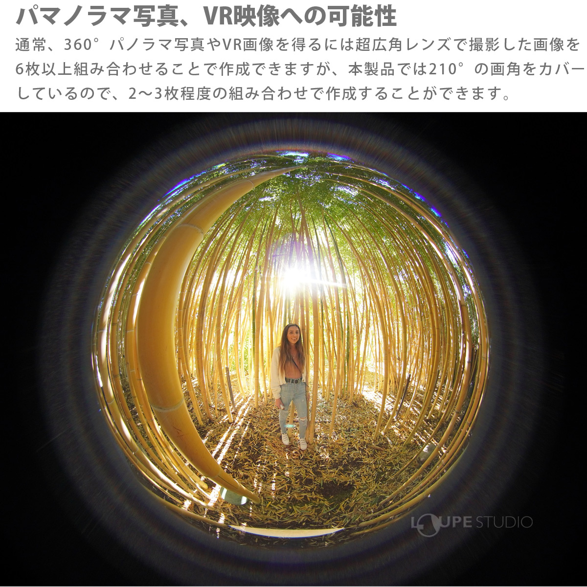 パマノラマ写真、VR映像への可能性 