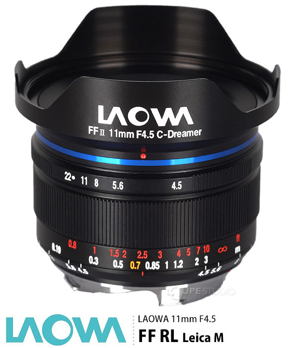 LAOWA、超広角126度のフルサイズミラーレス用レンズ「11mm F4.5