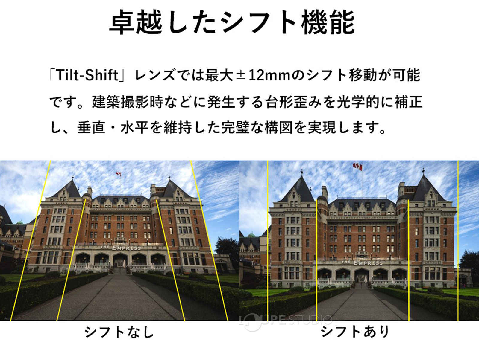 卓越したシフト機能 