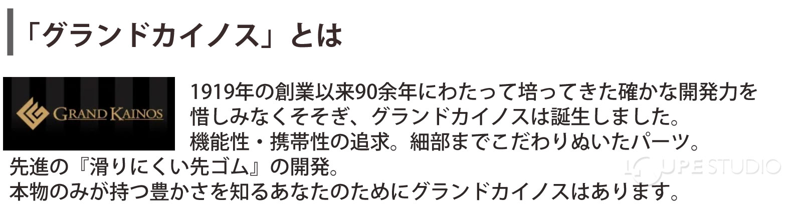 「グランドカイノス」とは 