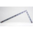曲尺平ぴた シルバー 1尺/30cm 併用目盛 10048 かねじゃく さしがね 定規 ステンレス