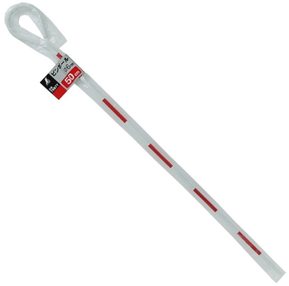 ピンポール スチール製 50cmΦ6 76977 測量 測量用品 シンワ測定