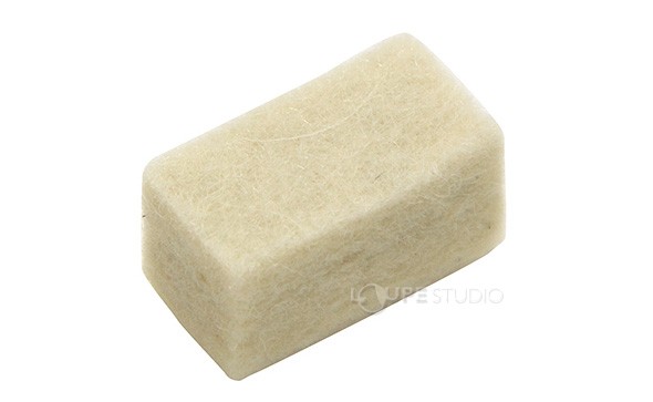 粉漏れを防ぎます。 