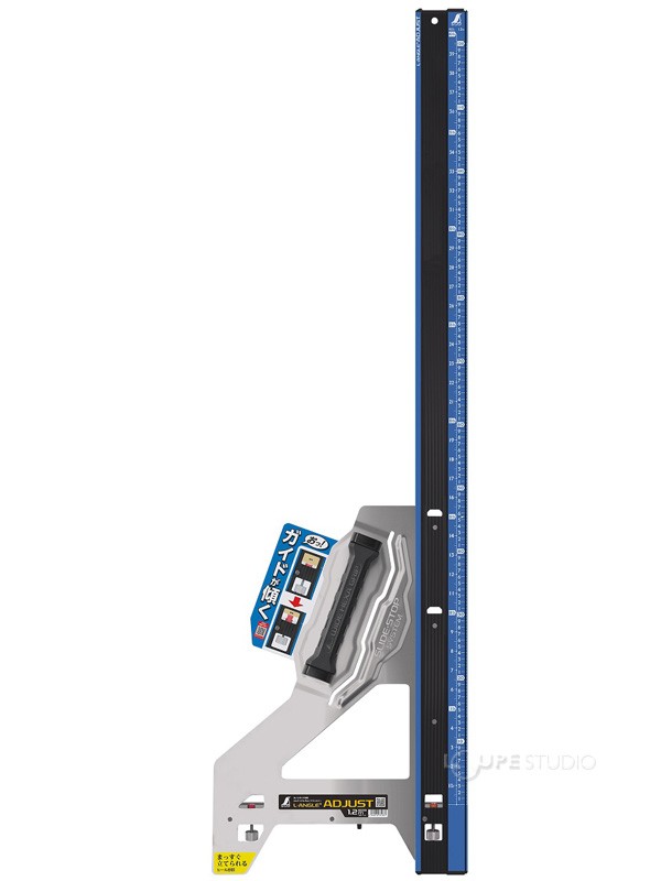 丸ノコガイド定規 エルアングルPlusアジャスト 1.2m 併用目盛 