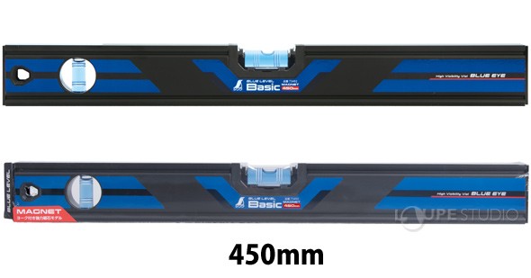 ブルーレベル Basic マグネット付 450mm 