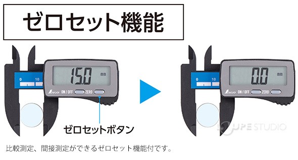 ゼロセット機能 