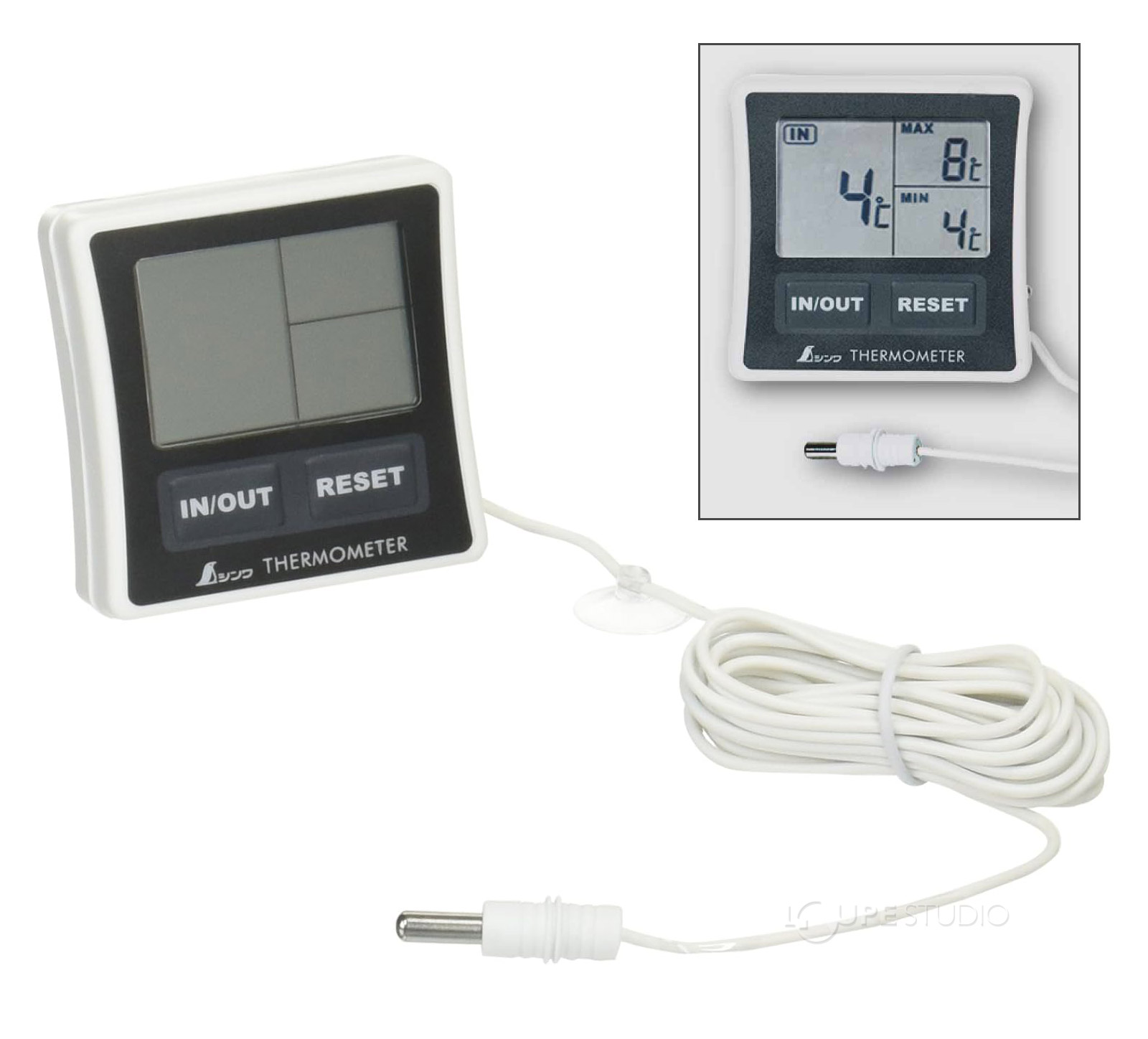 冷蔵庫用デジタル温度計 