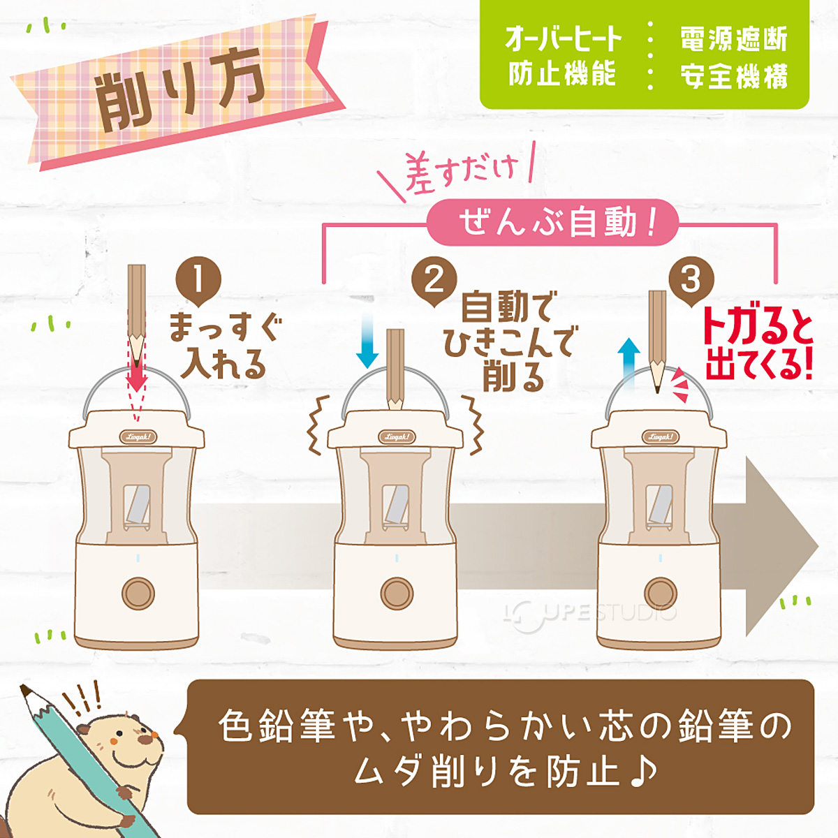 削り方 