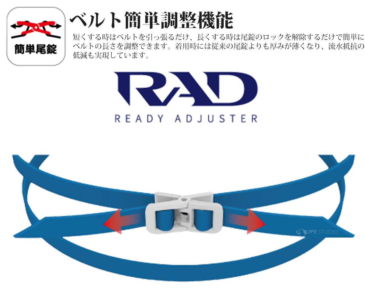 ベルト簡単調整機能 