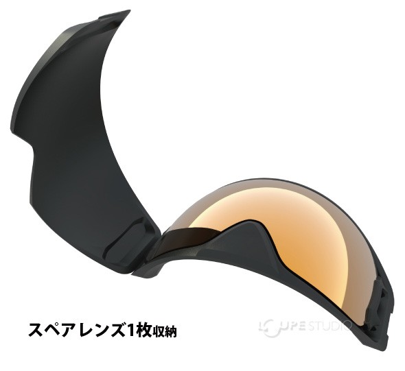 スペアレンズ1枚収納 